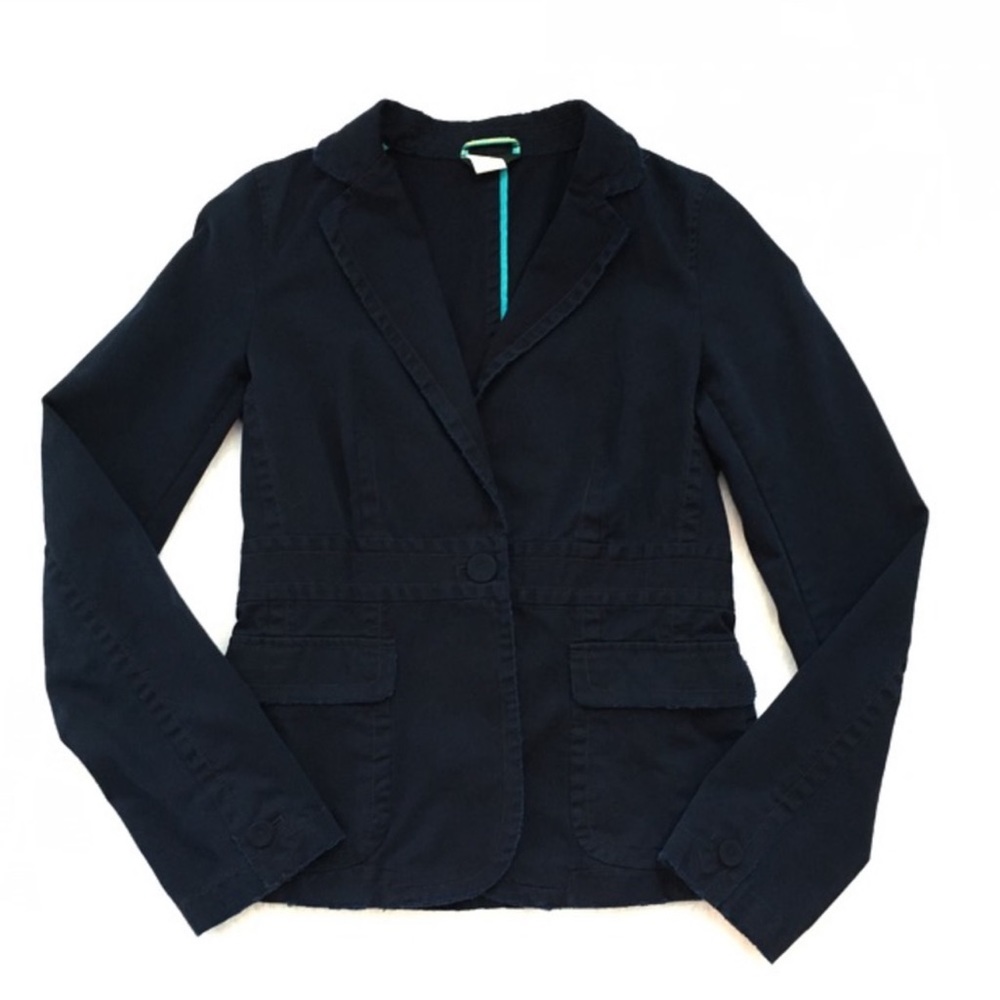 Navy J. Crew Jacket